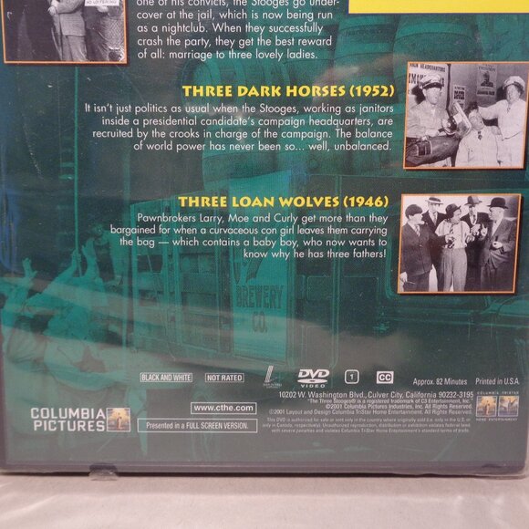 THE THREE STOOGES / Three Smart Saps / New DVD / Special Features / 5 Episodes - Picture 5 of 7